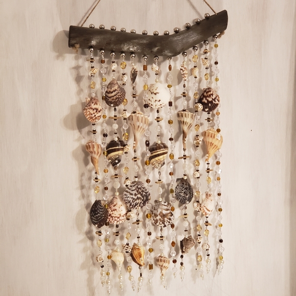 Seashell Wall Hanging/ Windchimes/ Window Hanging - Picture 3 of 5